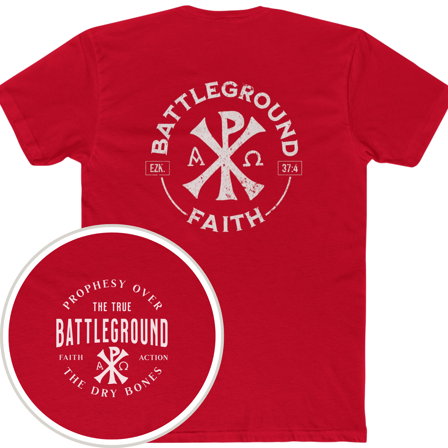 BATTLEGROUND FAITH - Classic Fit Tee