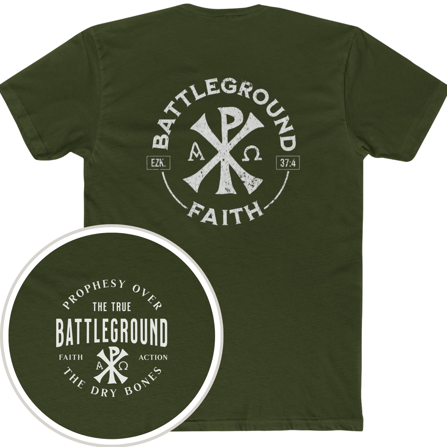 BATTLEGROUND FAITH - Classic Fit Tee