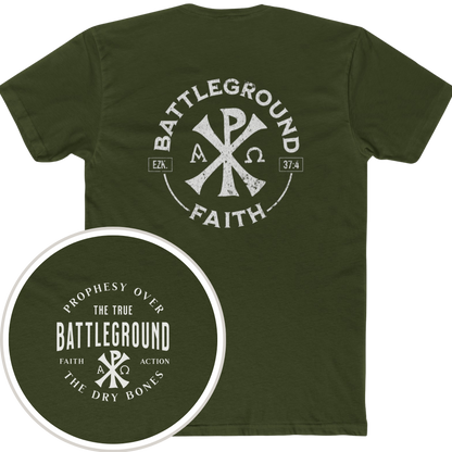 BATTLEGROUND FAITH - Classic Fit Tee