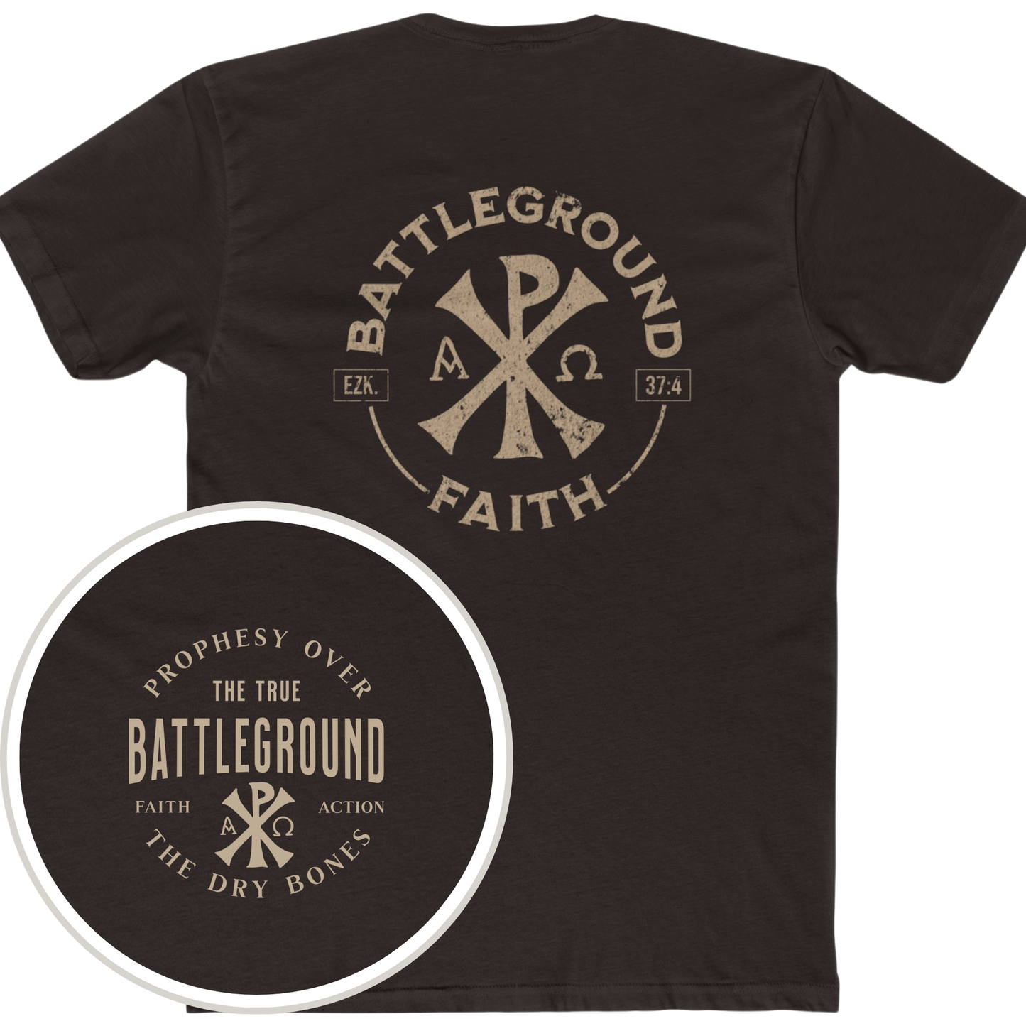 BATTLEGROUND FAITH - Classic Fit Tee