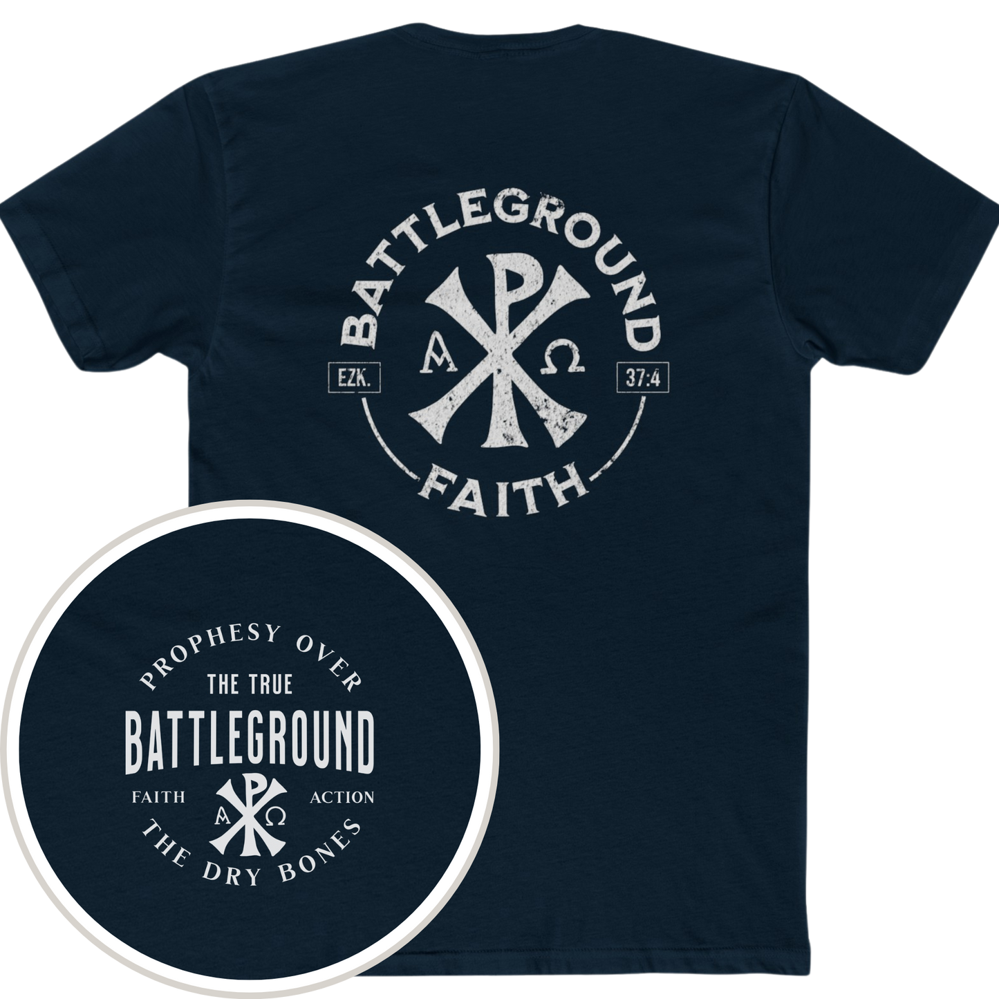 BATTLEGROUND FAITH - Classic Fit Tee