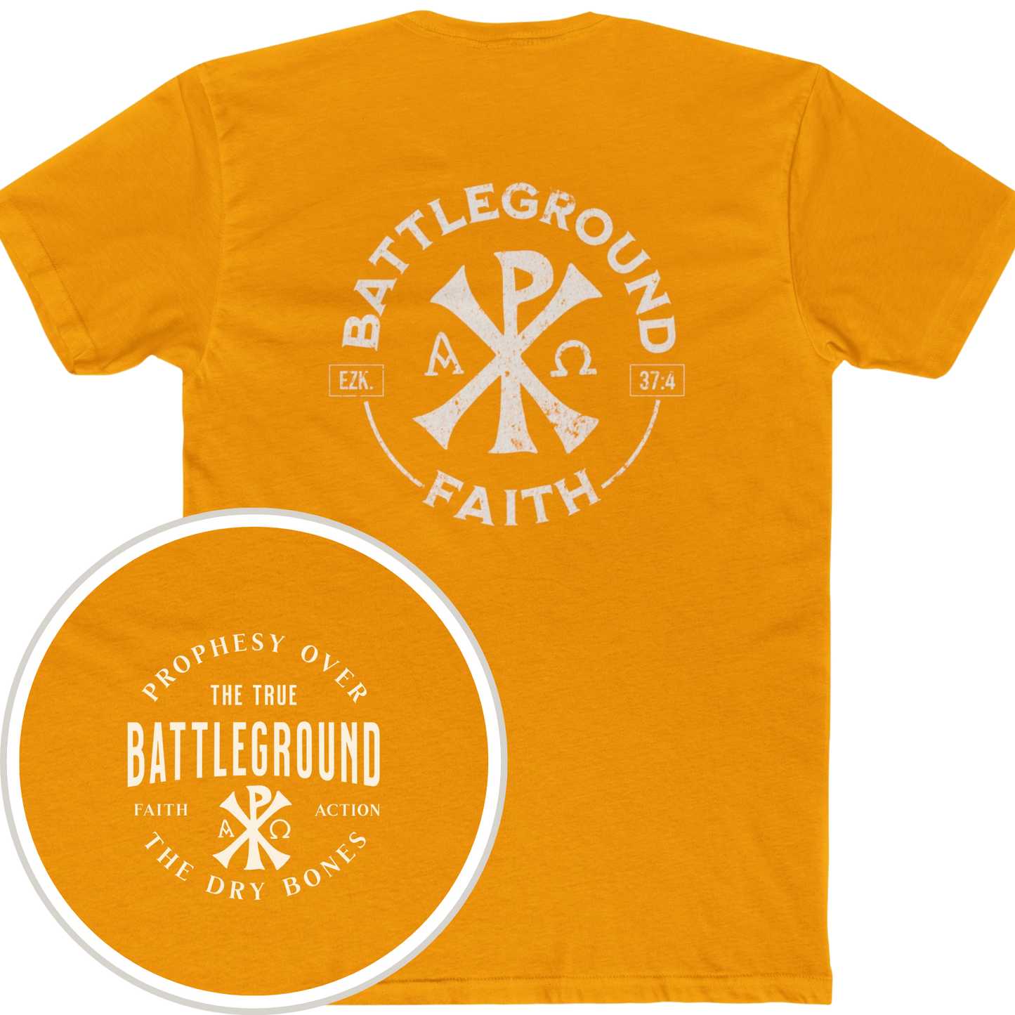 BATTLEGROUND FAITH - Classic Fit Tee