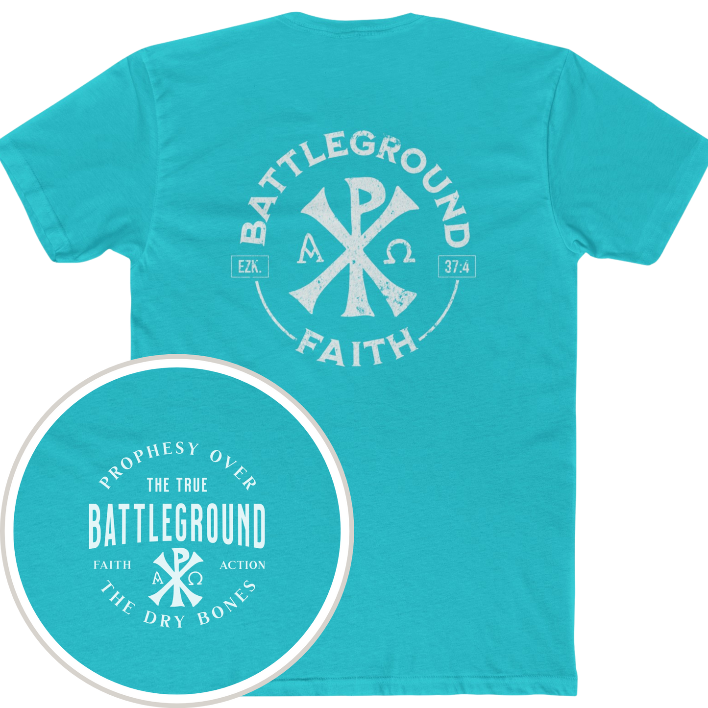 BATTLEGROUND FAITH - Classic Fit Tee