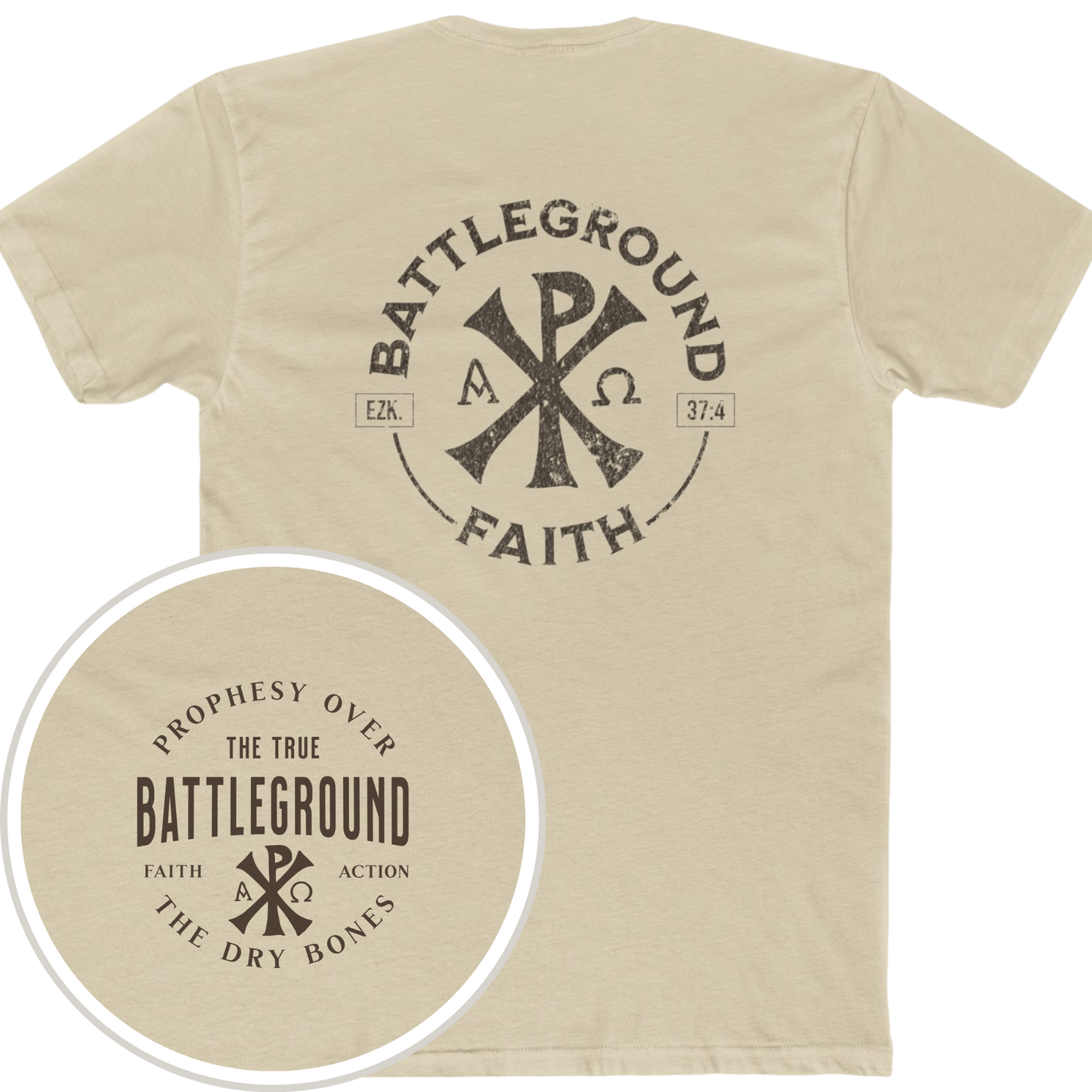 BATTLEGROUND FAITH - Classic Fit Tee