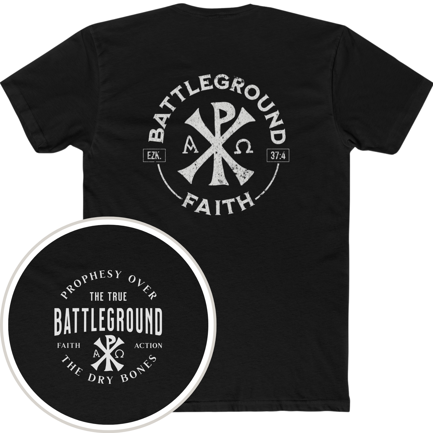 BATTLEGROUND FAITH - Classic Fit Tee