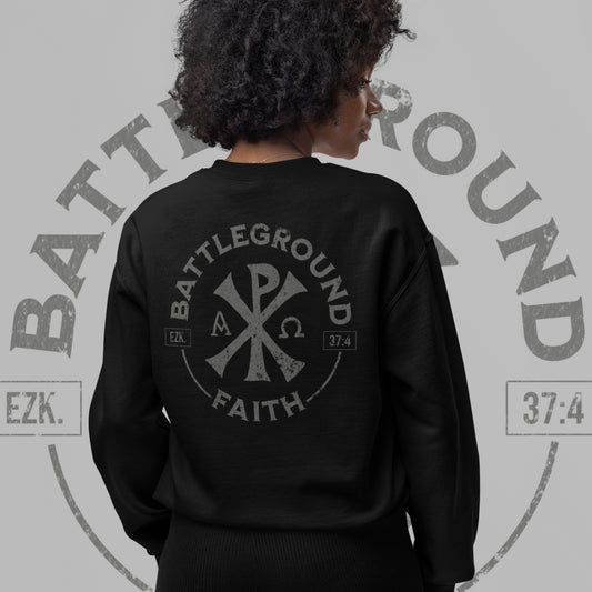 THE GREAT I AM - Battleground Crewneck Sweatshirt