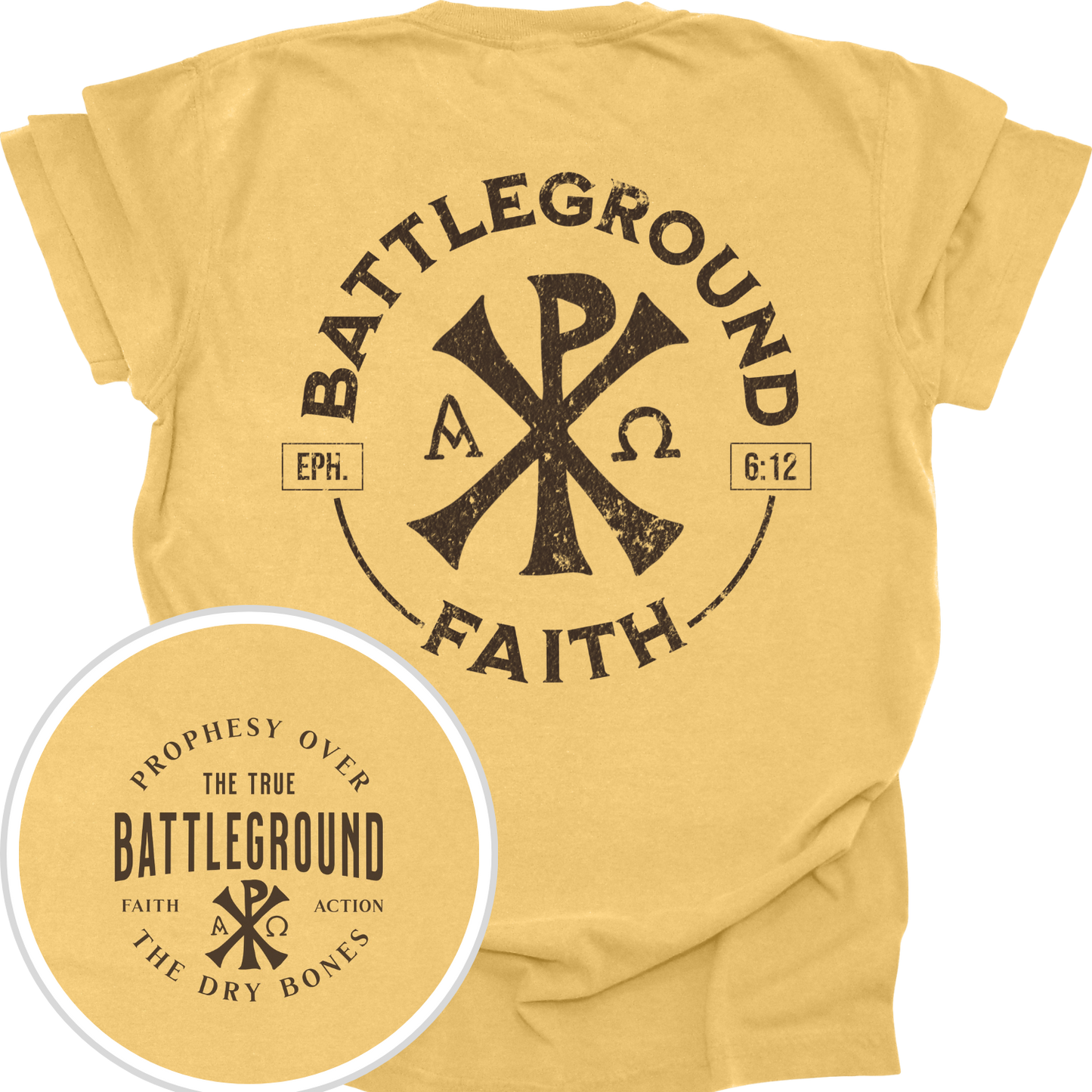 BATTLEGROUND FAITH - Comfort Colors