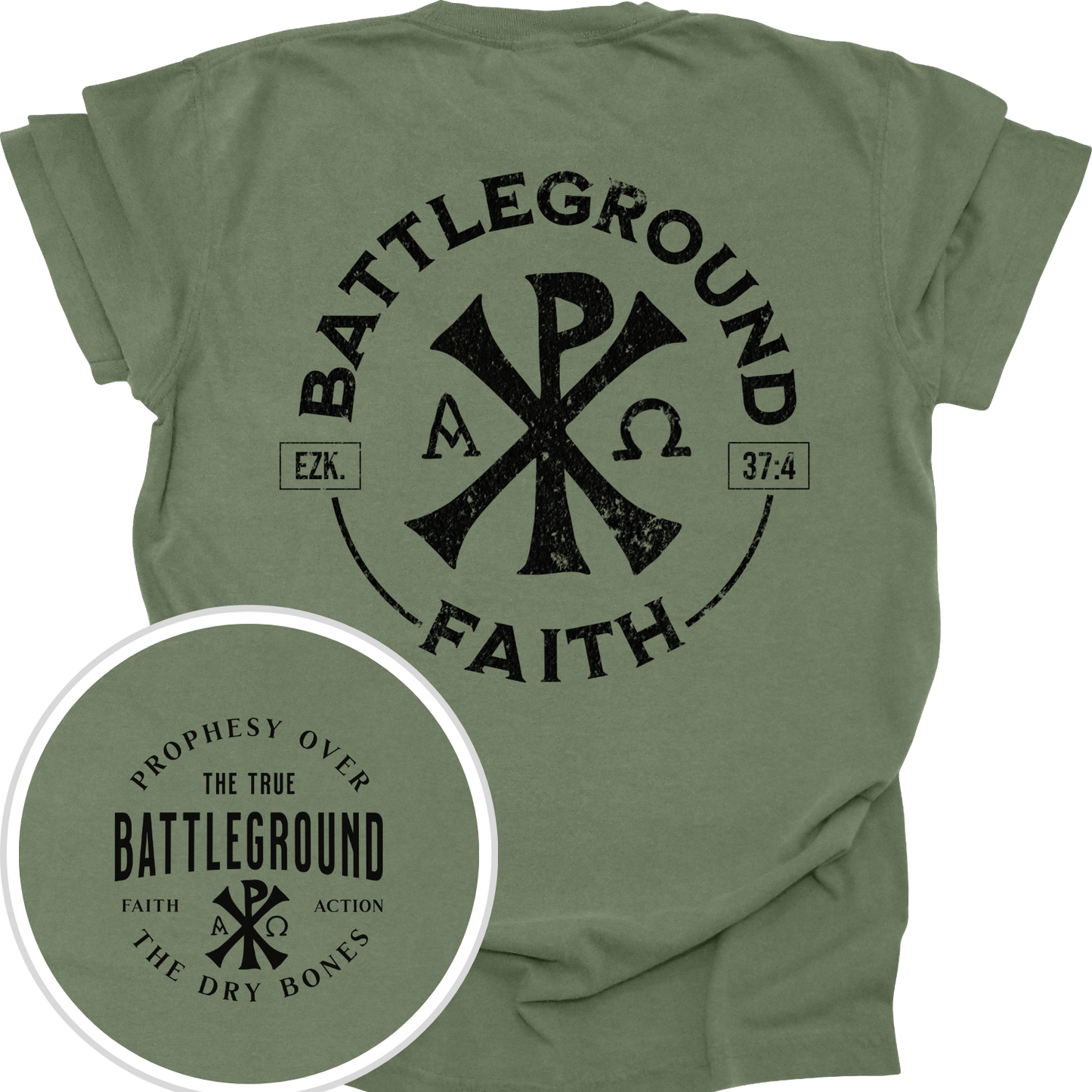 BATTLEGROUND FAITH - Comfort Colors