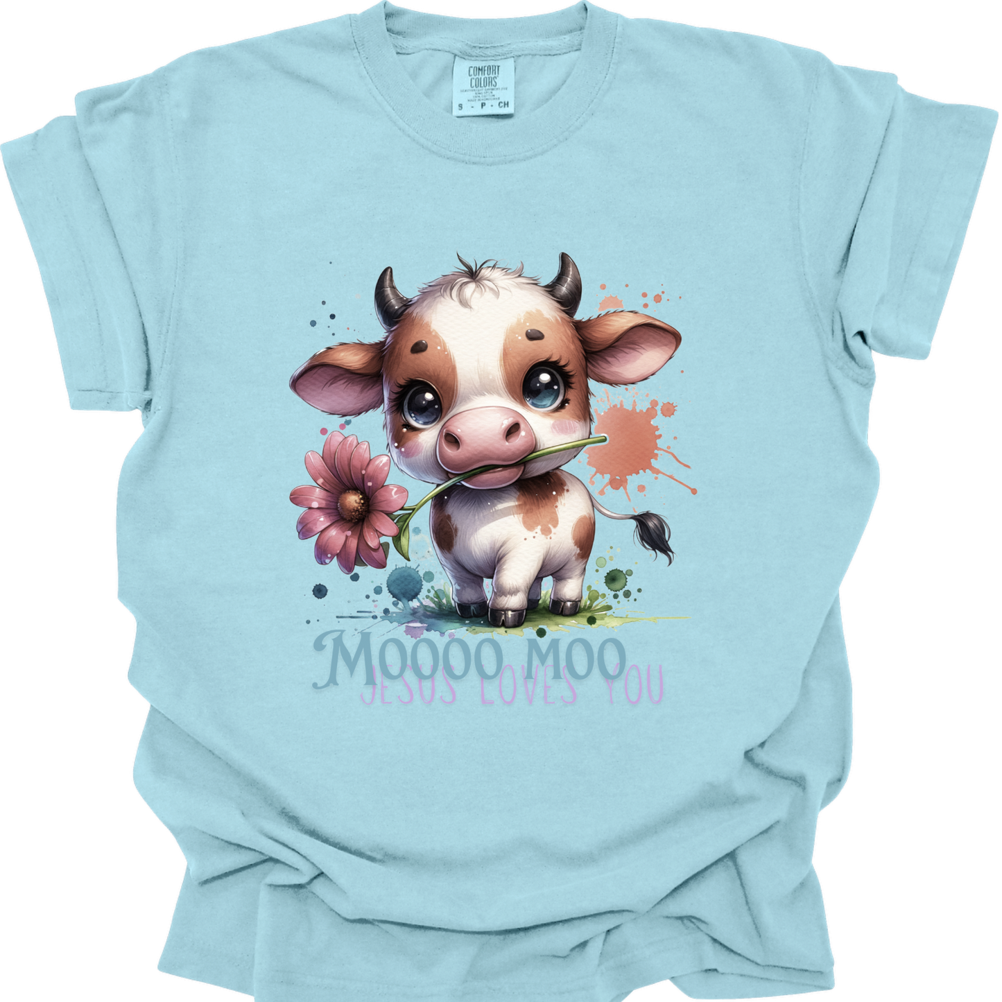 JESUS LOVES MOO - Comfort Colors