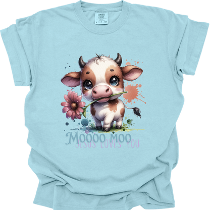 JESUS LOVES MOO - Comfort Colors