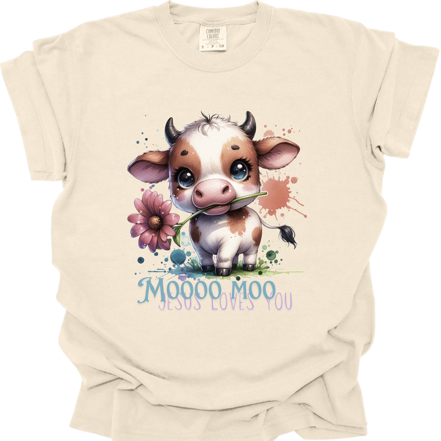 JESUS LOVES MOO - Comfort Colors