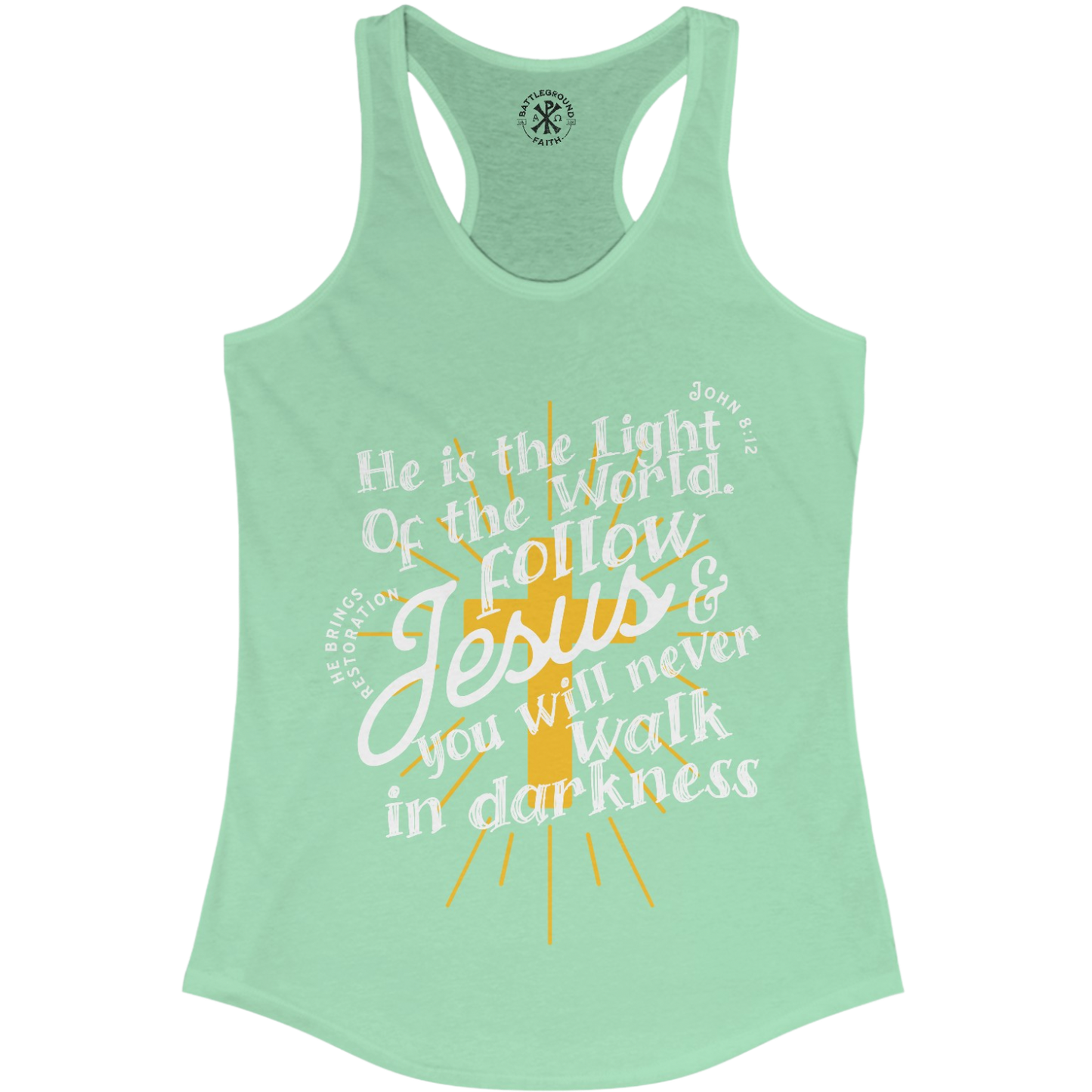 HE IS THE LIGHT - Tank Top