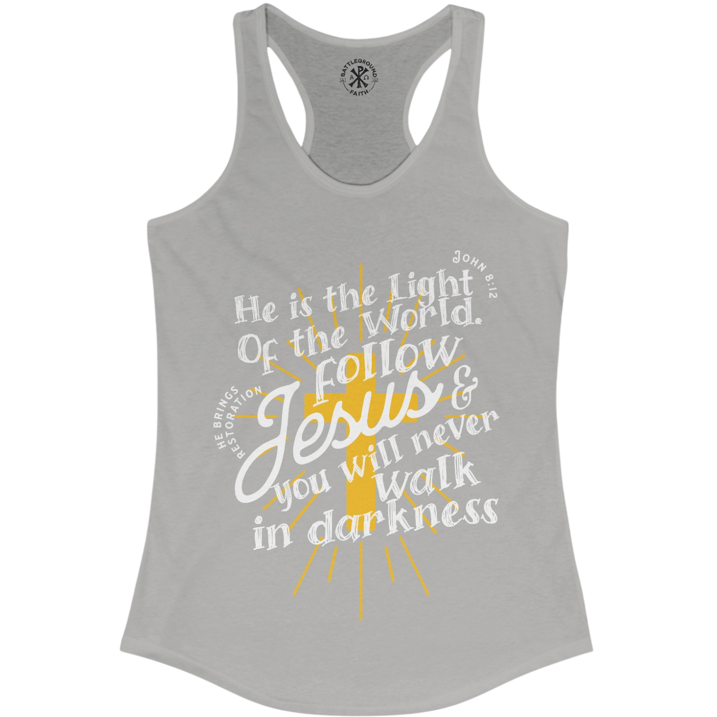 HE IS THE LIGHT - Tank Top