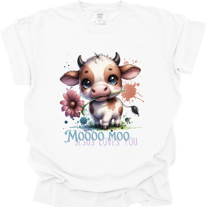 JESUS LOVES MOO - Comfort Colors