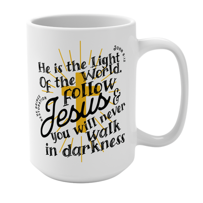 LIGHT OF THE WORLD - Mug 15oz