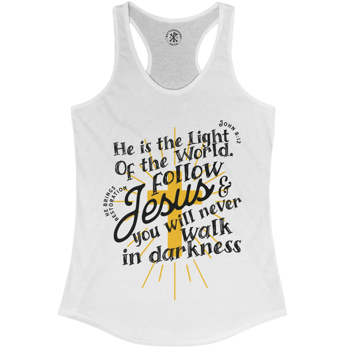 HE IS THE LIGHT - Tank Top