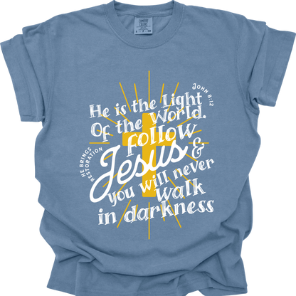 HE IS THE LIGHT - Comfort Colors