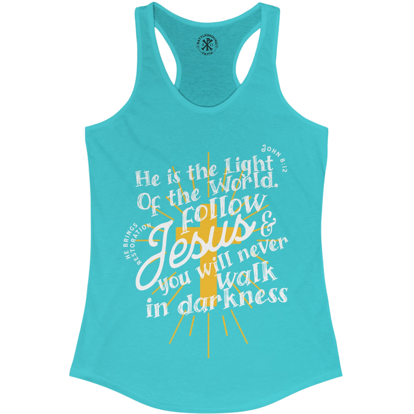 HE IS THE LIGHT - Tank Top