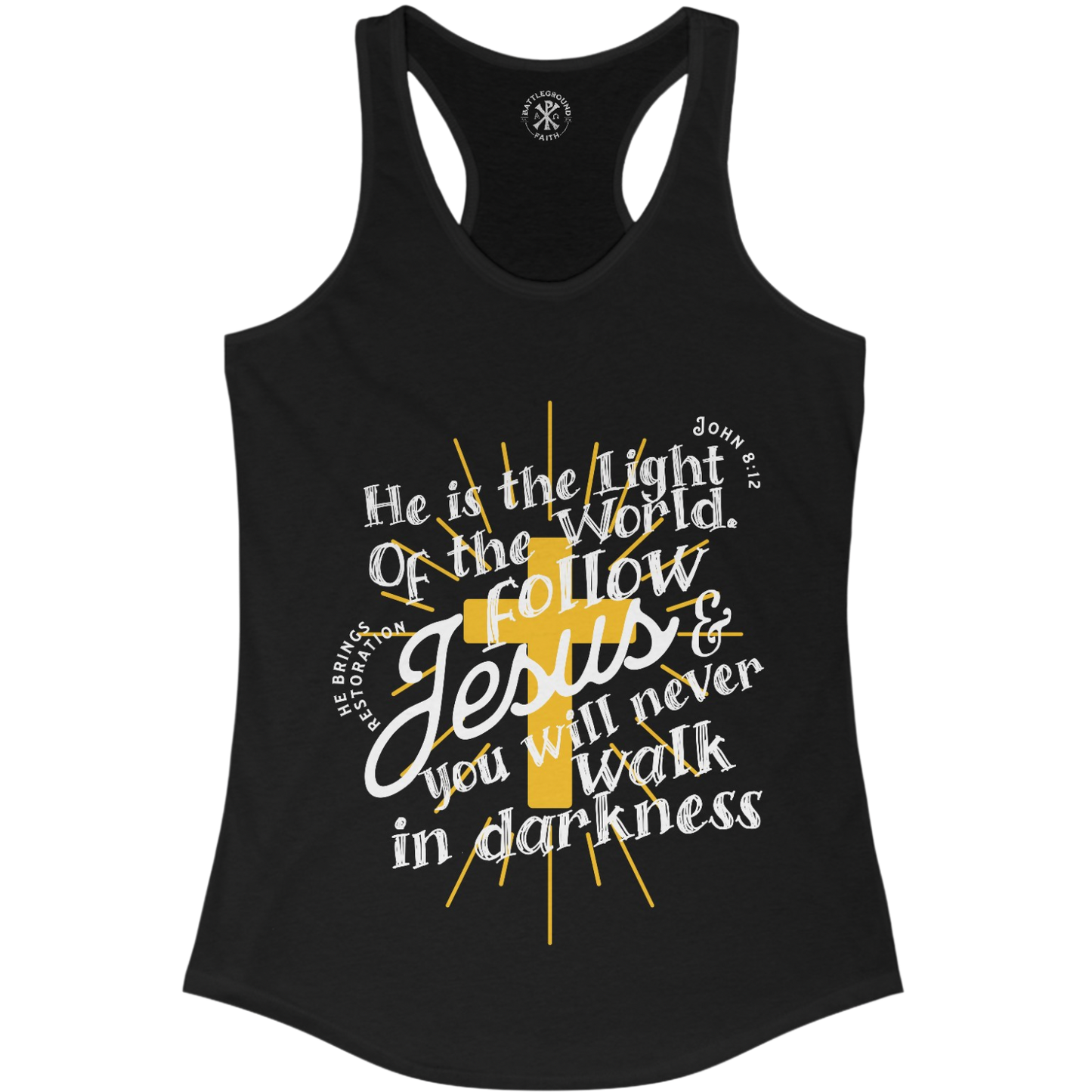 HE IS THE LIGHT - Tank Top