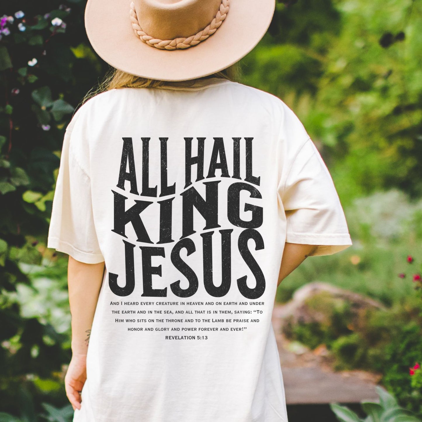 ALL HAIL KING JESUS - Comfort Colors