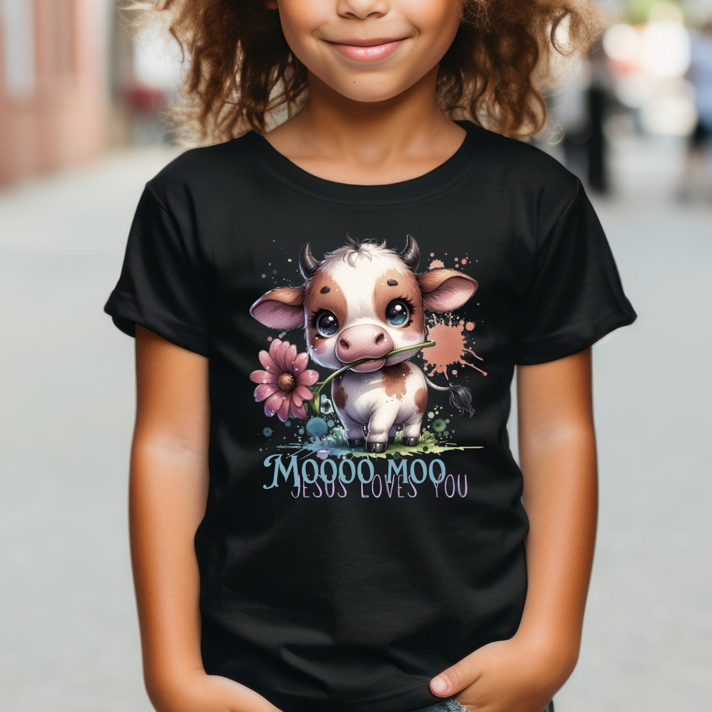 JESUS LOVES MOoo - Kid’s Tee 🐮